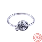 Модное кольцо из серебра 925 пробы, кольцо с деревом жизни, бриллиант, семейная Бриллиантовая звезда, прозрачное женское кольцо, подарок