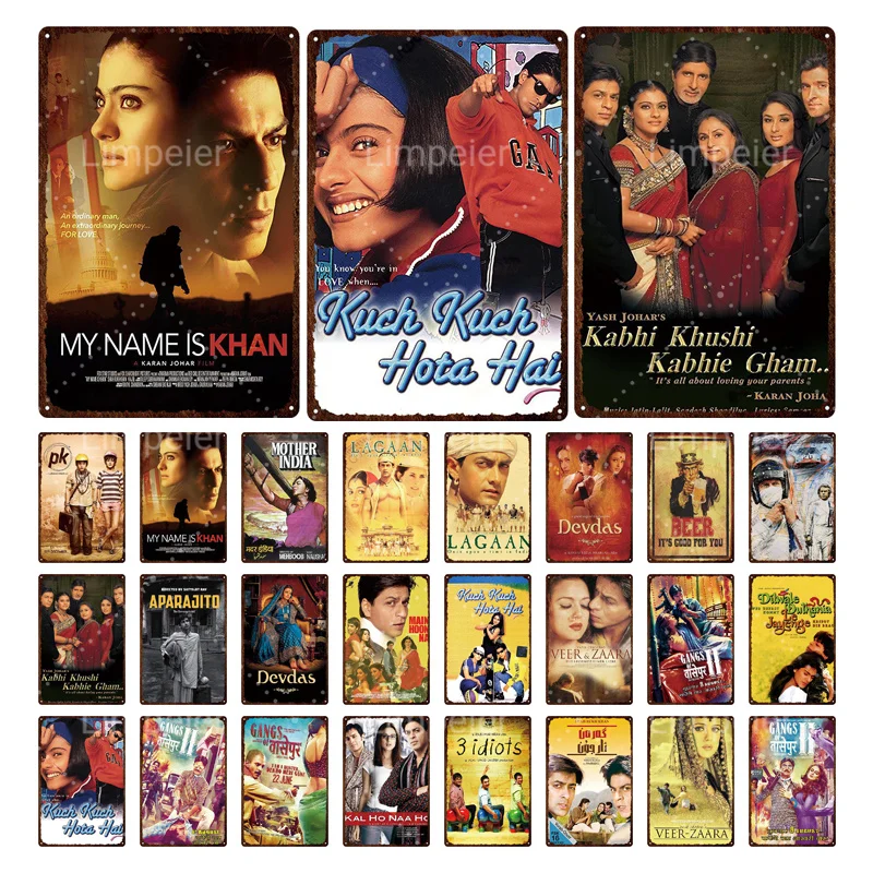 

Retro Movie Posters Nostalgic Famous Actors and Actresses Old Movies Bar Club Hotel Garage Decoration Tin Painting Venue Layout
