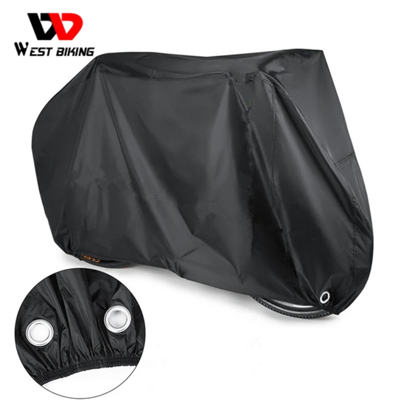 

WEST BIKING Bike Cover Waterproof Dustproof Motorcycle Cover UV Protector Bicycle Covers S/M/L/XL Theftproof Rain Cover