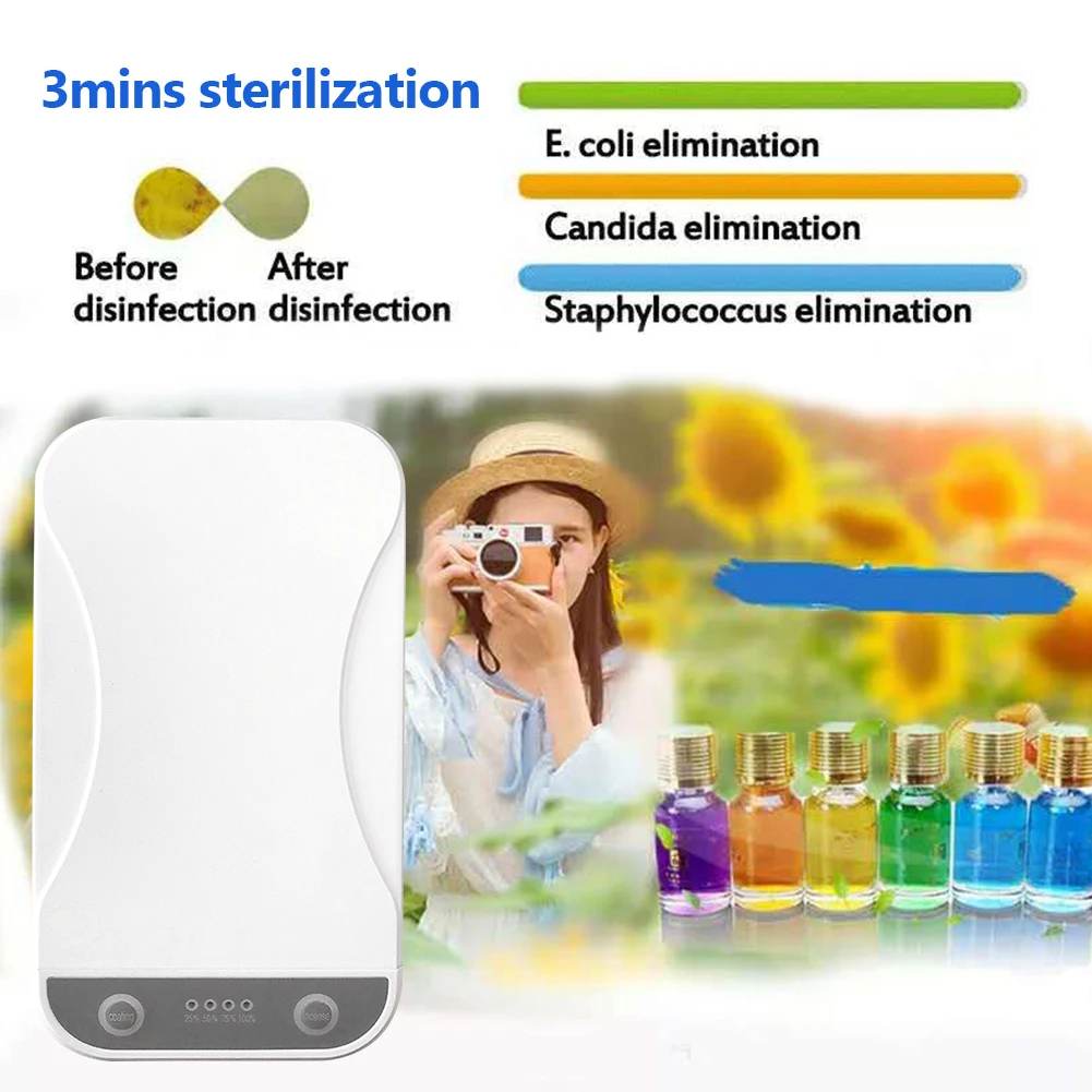 

Multifunctional Sterilizer Box UV Light Disinfection Sterilizer Sanitizer for Phone Mask Toothbrush Portable Household Cleaner