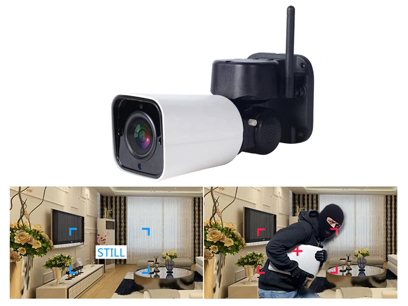 V380Pro 1080P 2MP Беспроводная IP камера ИК ночного видения аудио запись P2P видео безопасность WiFi PTZ пуля камера наружная
