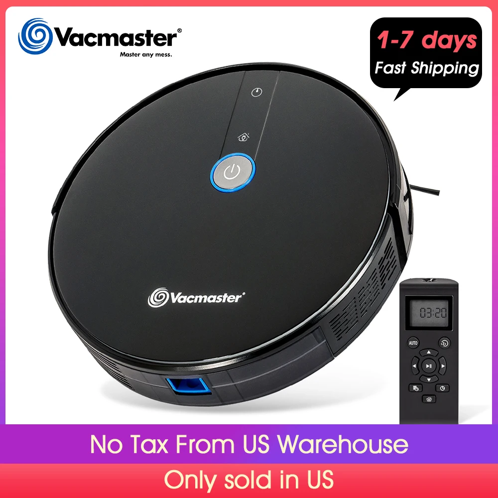 Вакуумный робот пылесос Vacmaster 1800PA мощный всасывающий 2 9 &quotтонкий тихий