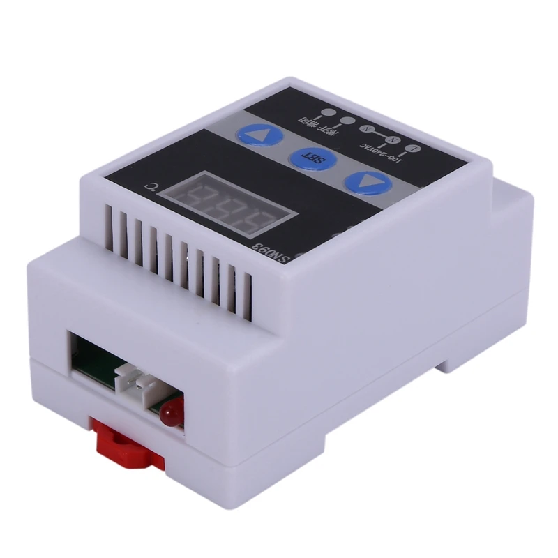 TMC-6000 110-240V Guide Rail Thermoregulator Digital Temperature Controller Thermostat Refrigeration Heating Control | Инструменты