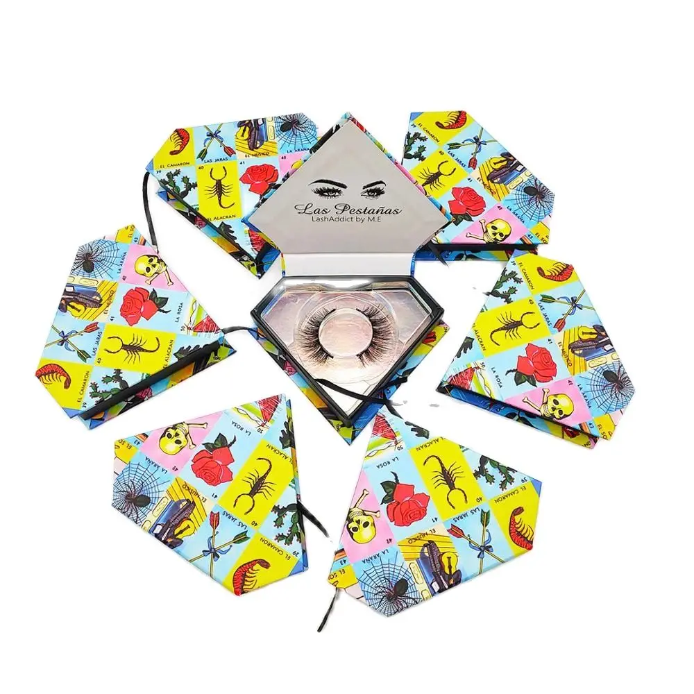 Коробка для ресниц диаманда сделает ваш собственный бренд заказной упаковкой с