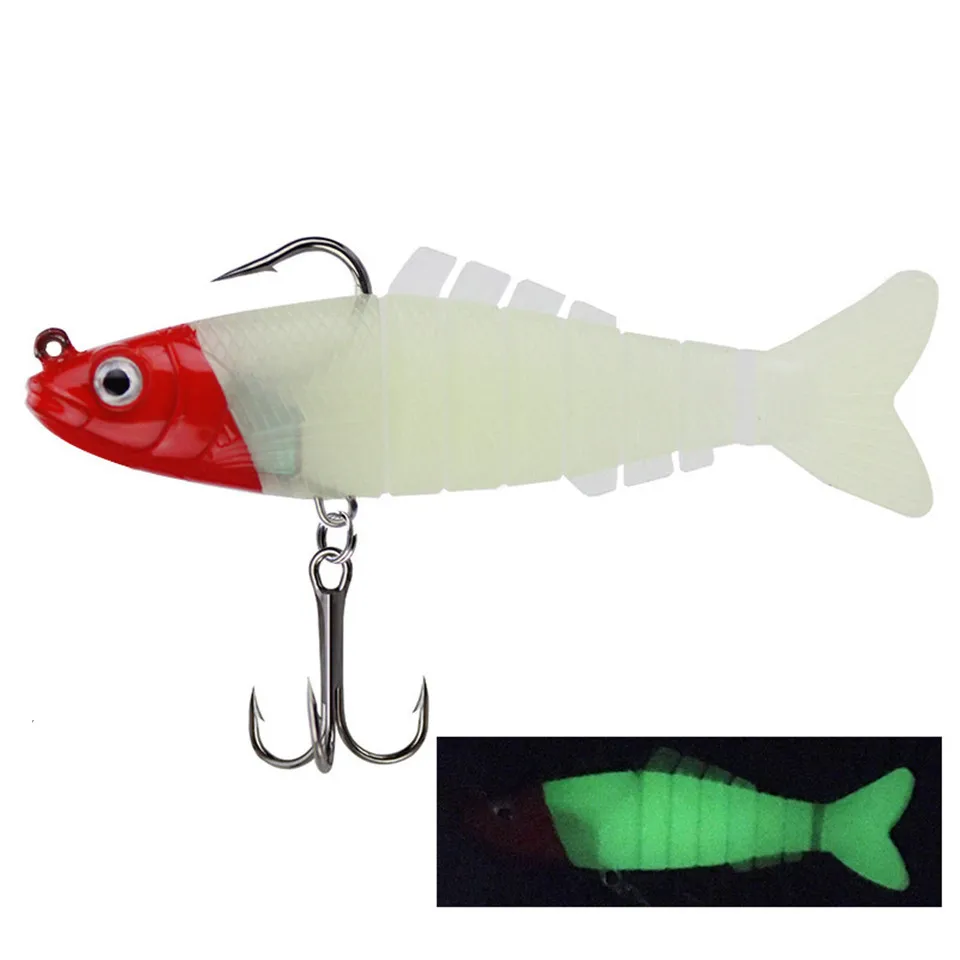 

9cm/17.3g Fishing Soft Lure Wobbler Silicone Bait Sea Sinkers For Fishing Soft Shad Bait Swimbait Surface Lure Silicone Fish