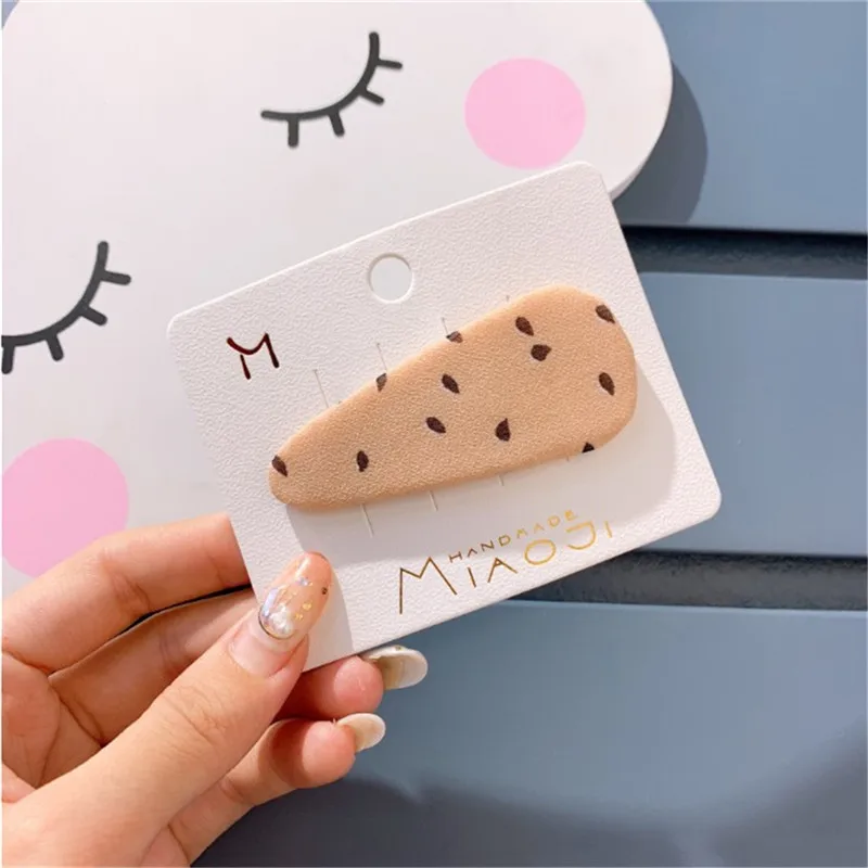 Заколка для волос с волнистыми точками простой зажим в стиле студенток милыми