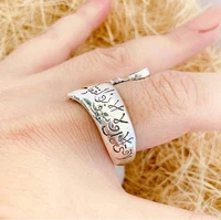 2021 cute vintage antique silver mens womens rings couples matching gothic accessories engagement wedding ring gold jewelry