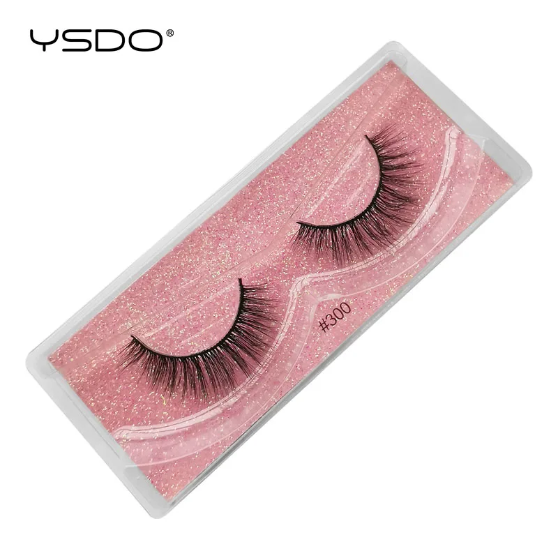 YSDO Lashes 20/30/40/50/100 PCS Mink Eyelashes Wholesale Natural False Extensions Makeup 3D In Bulk Cilios | Красота и здоровье