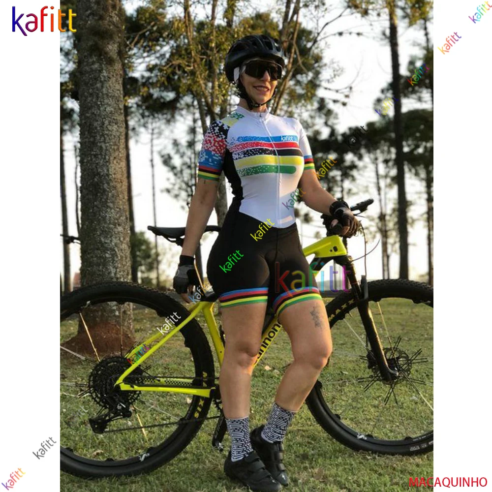 

Women's Cycling Little Monkey Short With Gel Triathlon 2022 Summer Jumpsuit