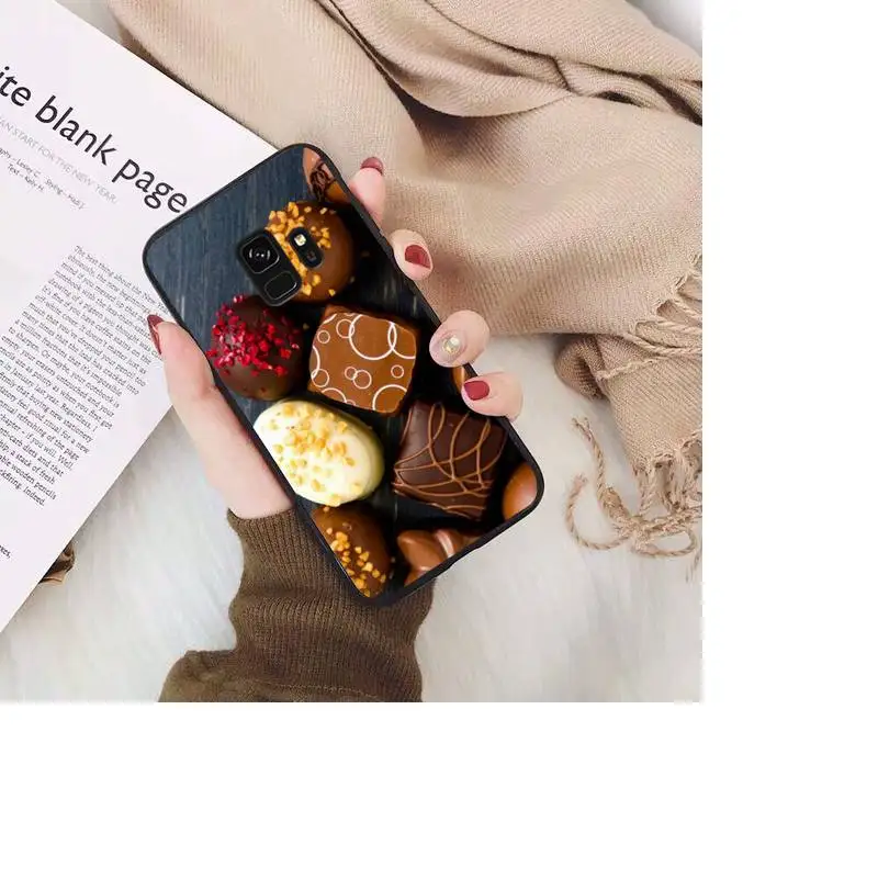 

Delicious nice chocolate Phone Case For Samsung Galaxy s5 S6 S7 edge plus S8 S9 S20 plus S20 ULTRA S10lite 2020 s10 case