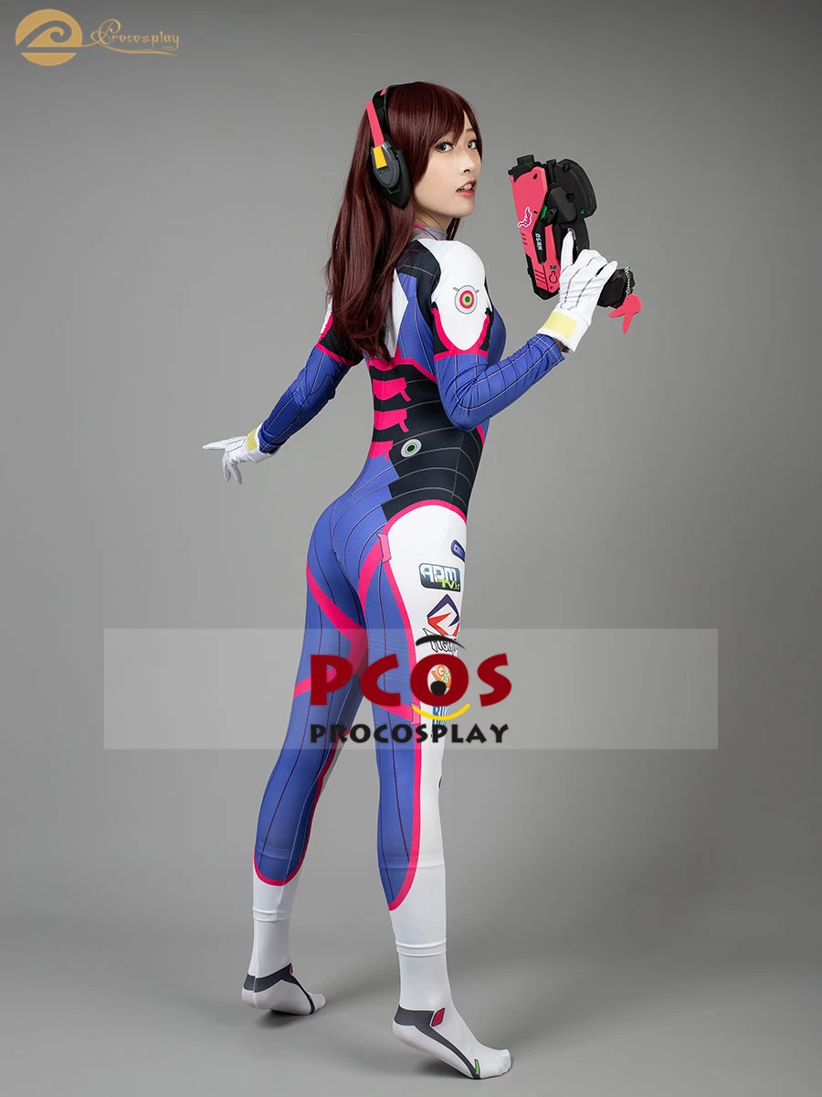 Скидка на ProCosplay в наличии Костюм для косплея упрощенной версии песни D.Va Hana