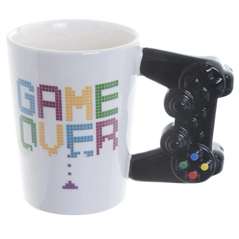 Новая креативная кружка Game Over Coffee 3D игровой контроллер керамическая чашка кружки