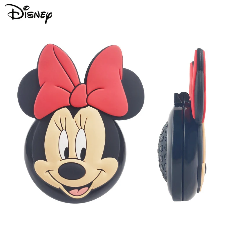 Disney Minnie Mouse Cartoon Round Portable Makeup Folding Air Cushion Comb Mirror Hair Care Fashion Toy Christmas Gift For Girls | Игрушки и