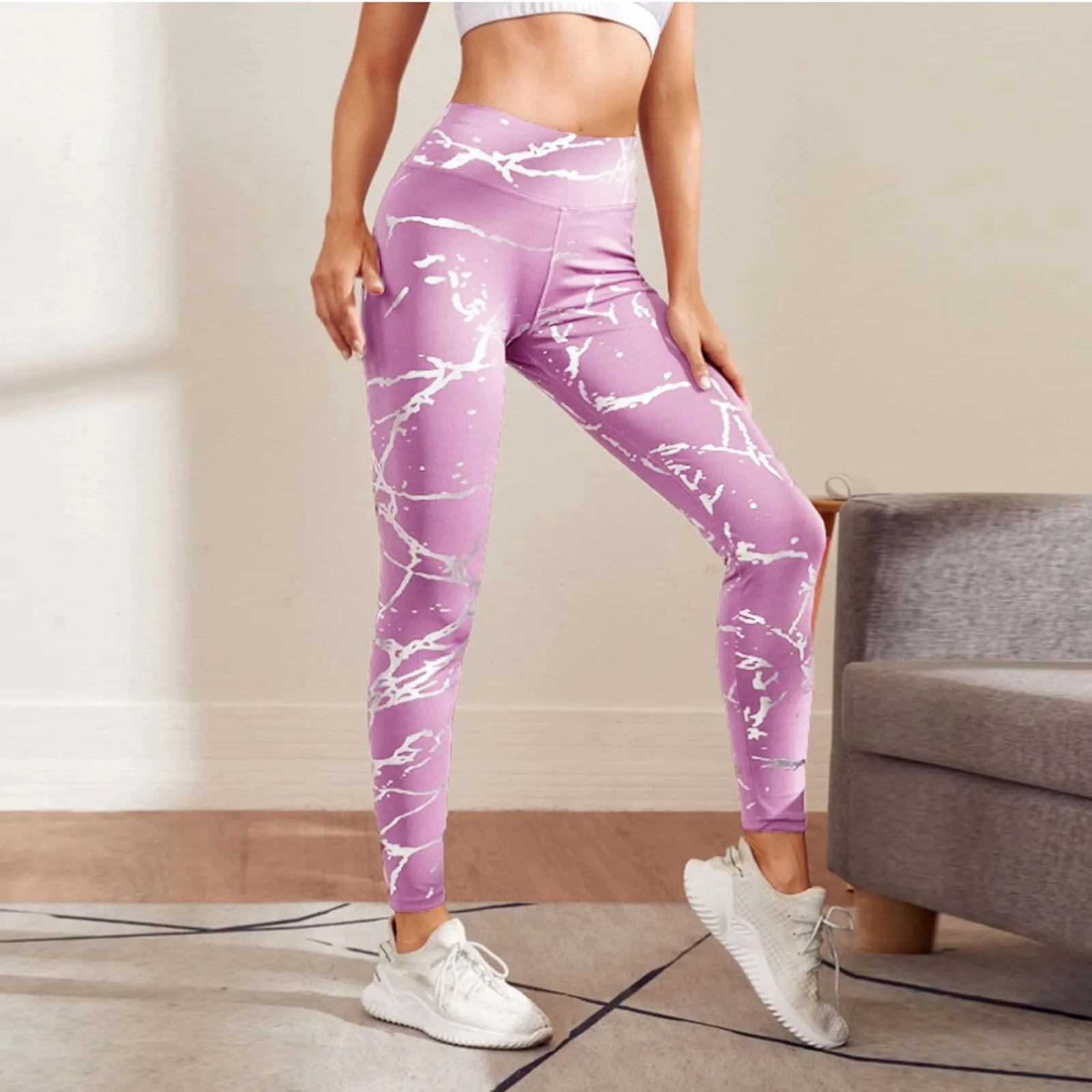 

Pants & Capris Women Sweatpants Butt-Up Bronzing Slim High-Waisted Leggings Yoga Pants Women's pants