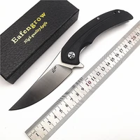 eafengrow ef965 d2 blade g10 handle flipper open system huntingutilityoutdoorcampingedcpocketfolding knife