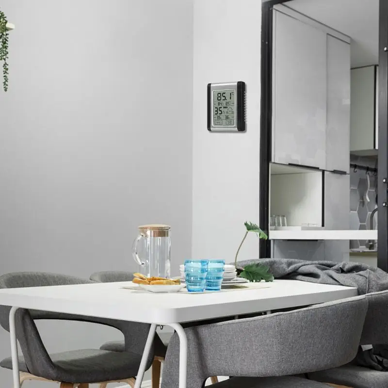 

Digital LCD Thermometer Hygrometer Gauge Indicator Indoor Electronic Temperature Drop Shipping