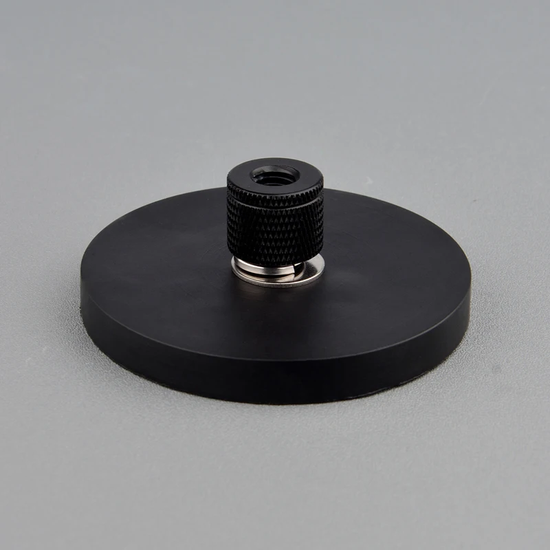 25KG Anit-Scratch Magnetic Mounting D66mm Female Thread Hole 1/4 Inch Adapter 3./8 Magnet Base Camera Led Tools |