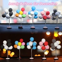 lovely balloon car decoration charming auto ornaments multicolour mini console dashboard interior supplies for home office