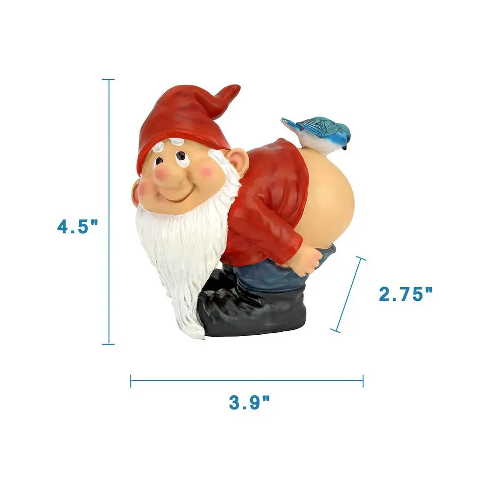

Cute Mini Resin Dwarfs Statue Bonsai Decoration Props For Desk Outdoor Garden Sculpture Decor Ornament Christmas Decoration