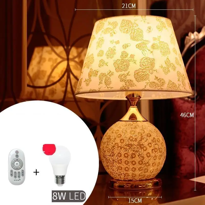 Европейский Chambre Fille Хрустальная кровать Cabeceira Tafellamp Luminaria De Mesa Abajur Para Quarto Deco