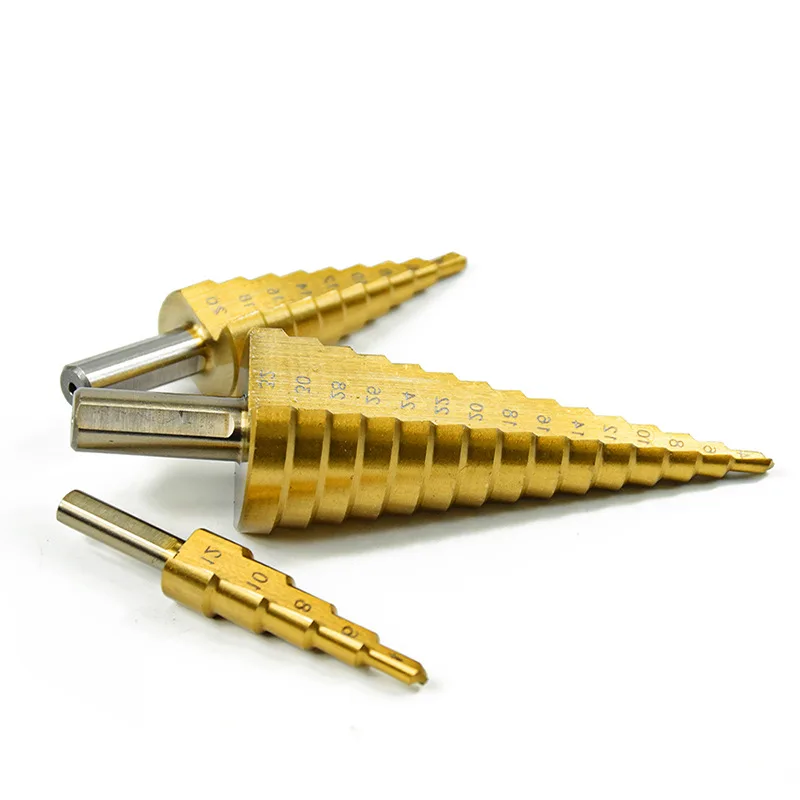 Комплект из 3 предметов 1 / 4 &quotТитан металлическое покрытие для шестигранных бит