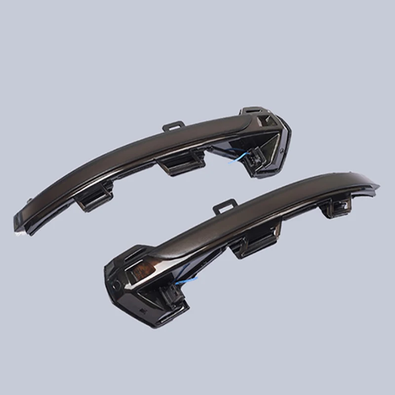 2 шт. динамическое рулевое сигнал ЖК-зеркало заднего вида с указанием флэш-память