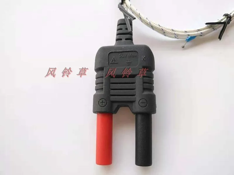 

Кабель из стекловолокна с зондом температуры термопары типа K для мультиметра