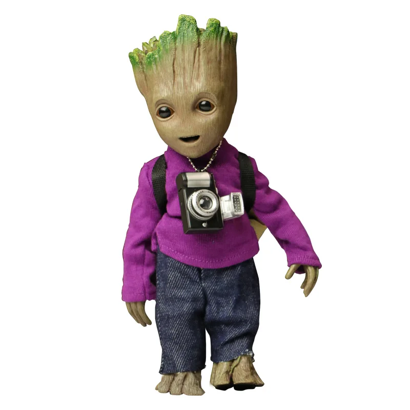 Groot прекрасный стражи Галактики дерево игрушечный человечек Мстители фигурка супер-героя кукла 1/1 подарок для мальчика