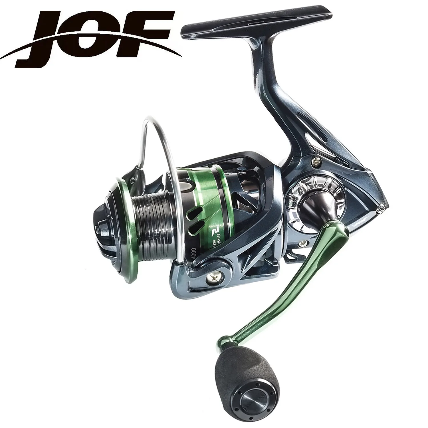 

JOF Pesca Fishing Reel 2000-7000 Spinning Wheel 8~13KG Max Drag With Metal Spool Saltwater Accessories Hot Sale
