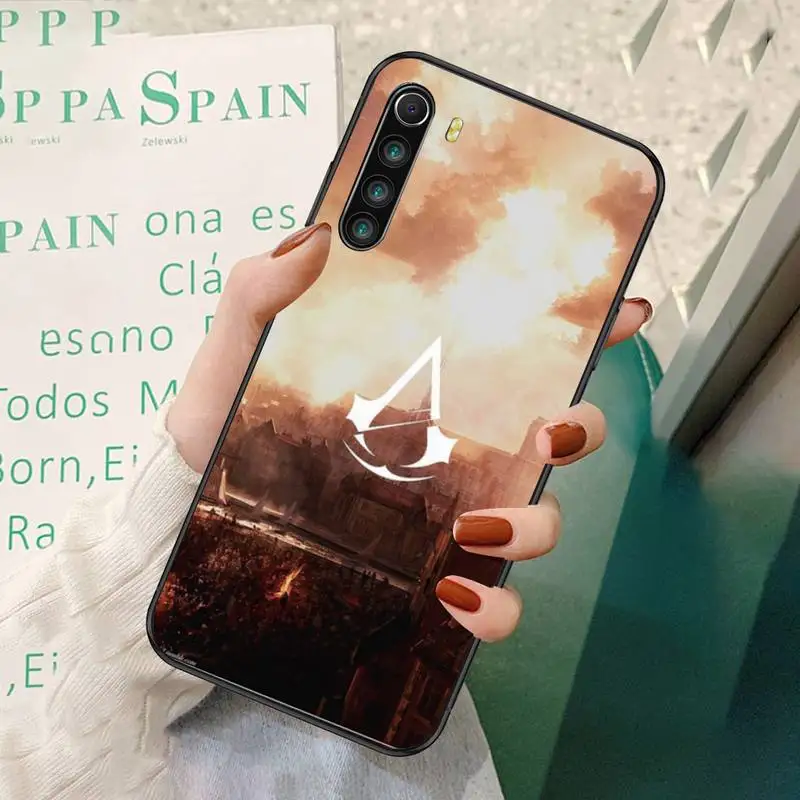 

LJHYDFCNB Assassin's Creed Phone Case For Redmi 7 8 9 A K20 30 Pro Note 8 9 Pro 9s