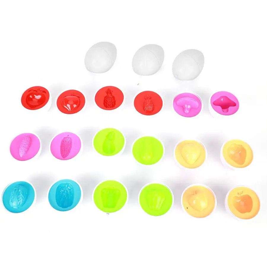 12 шт. детские развивающие пазлы яйца|Сортеры| |