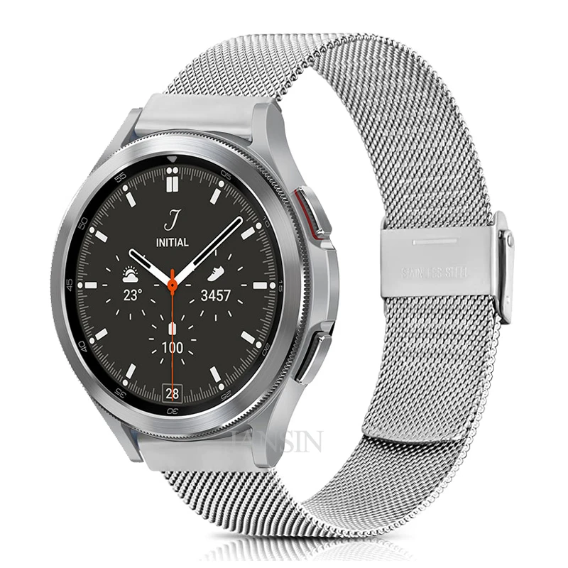 Milanese Band For Samsung Galaxy Watch 5 4 40mm 44mm Stainless Steel Metal Strap For Galaxy Watch 5 Pro 45mm 4 Classic 42mm 46mm