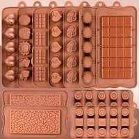29 hot styles silicone chocolate mold reusable silicone pastry molds candy gummy mold cake decorating mould baking forms tools