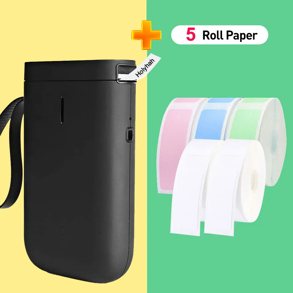 

Niimbot Portable Mini Bluetooth Label Printer Pocket Wireless Thermal Label Printer inkless For Mobile Phone Android iOS D11