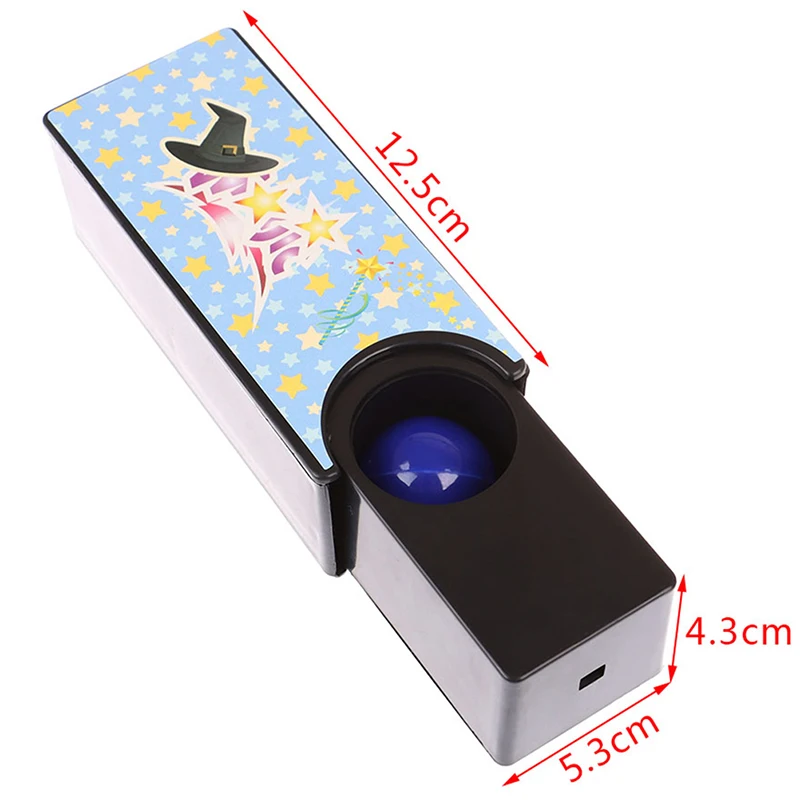 Коробка превращающая красный шар в синий мяч (случайный цвет) волшебные Трюки