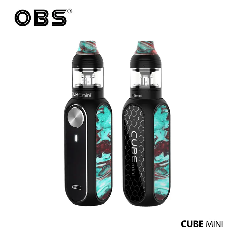 Новейший оригинальный obs Cube Mini 1500 мАч батарея 2 мл/3 мл бак 0 96 дюйма светодиодный