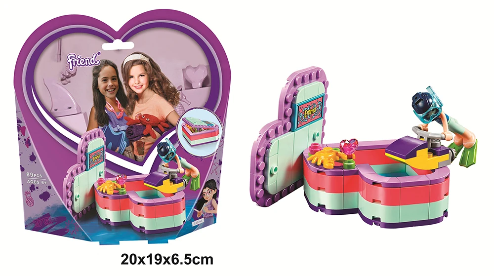 Наборы из серии Друзья Эмма Стефани Мия Оливия Андреа строительные блоки игрушки
