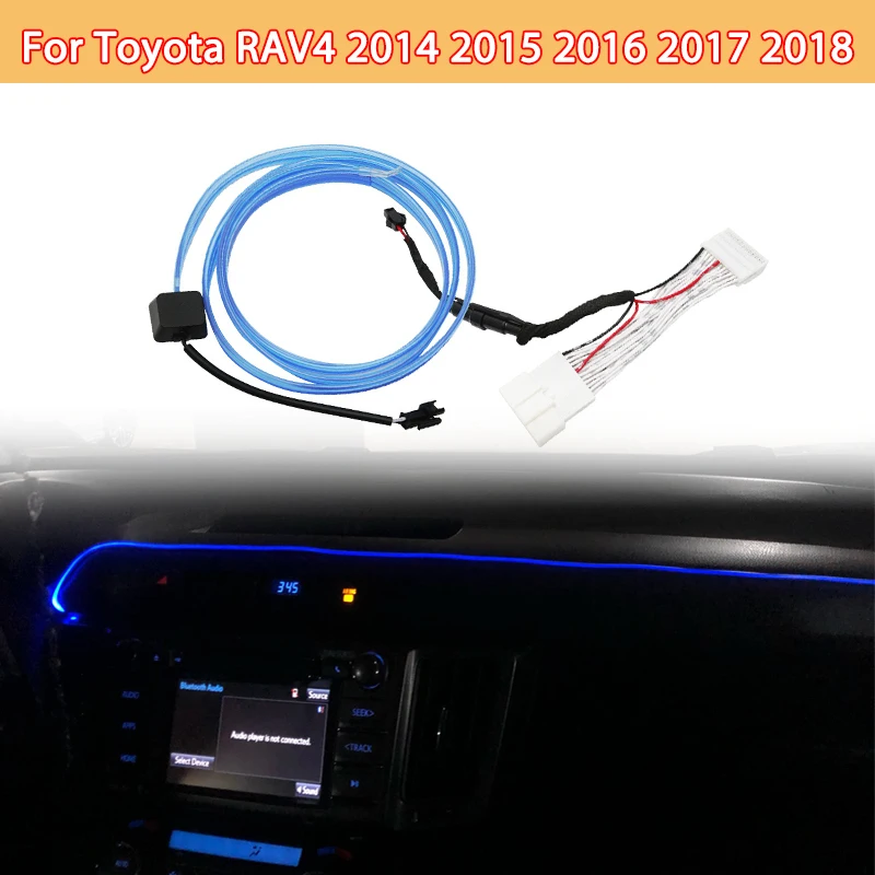 Инструмент Панель отделка атмосфера светильник синий приборной панели Frame