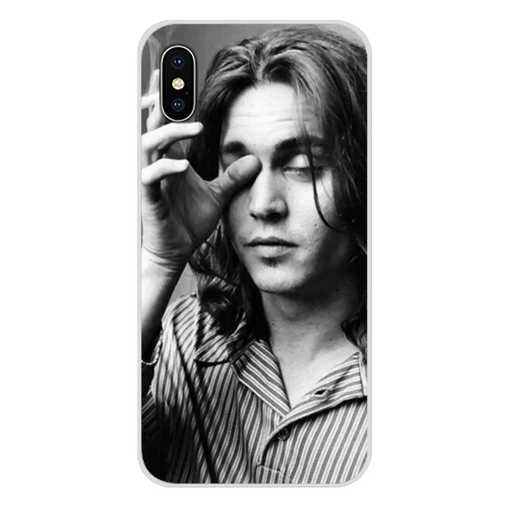 Аксессуары чехлы для телефонов Xiaomi Mi4 Mi5 Mi5S Mi6 Mi A1 A2 A3 5X 6X 8 CC 9 T Lite SE Pro johnny depp |