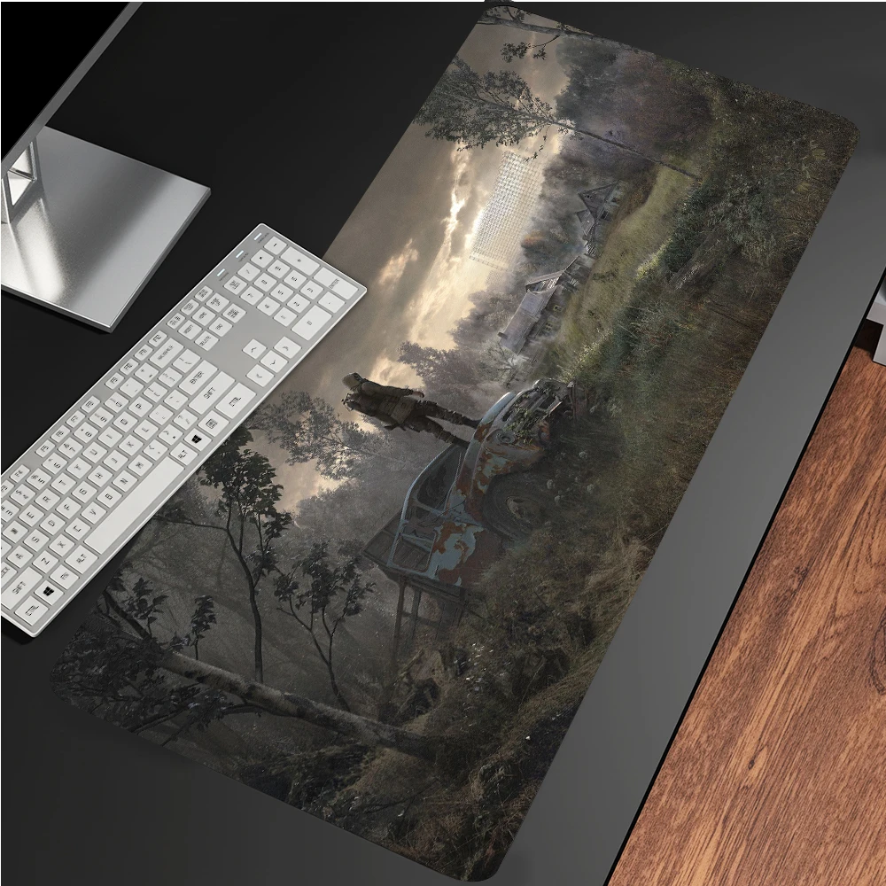 Игровой коврик для мыши stalker 80x3 0 см большой с HD-печатью геймеров компьютерного