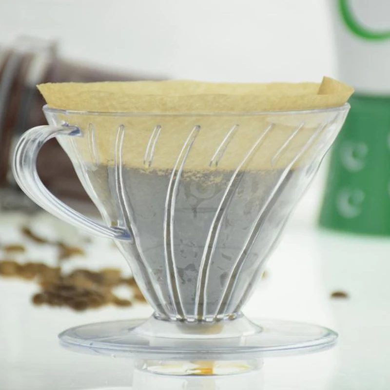 Микк 2/4 чашек капельница для кофе V60 термостойкие полимерные инструменты бариста