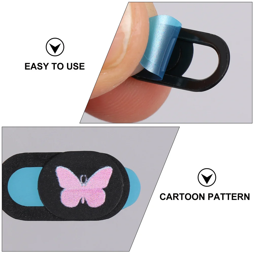 

3pcs Web Camera Cover Laptop Computer Tablet Webcam Slider Privacy Lens Cover