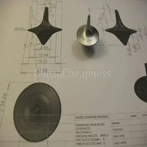 

New Mini Great Zinc Alloy Silver Spinning Top From Inception Totem Movie With Retail Metal Box Gift Classic Toy