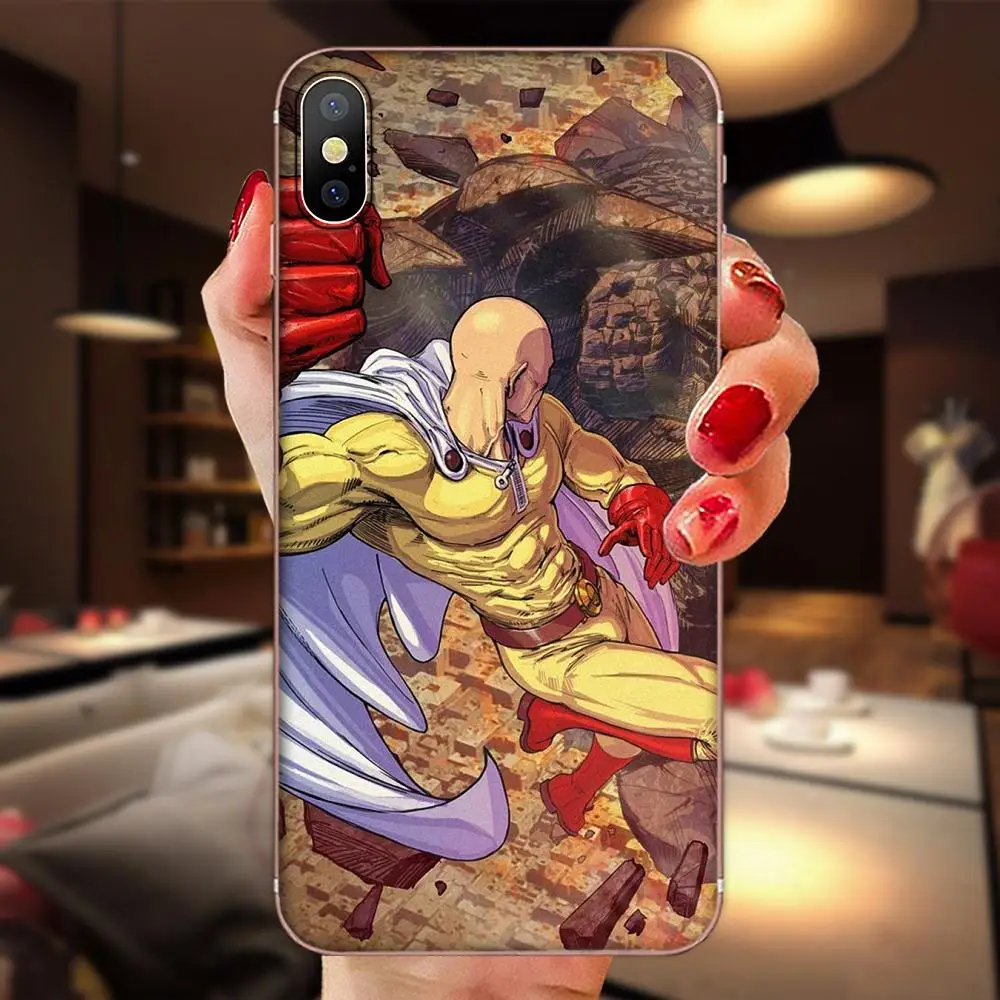Силиконовые чехлы для sony Xperia Z Z1 Z2 Z3 Z4 Z5 compact Mini M2 M4 M5 T3 E3 E5 XA XA1 XZ Premium Аниме One Punch Man |