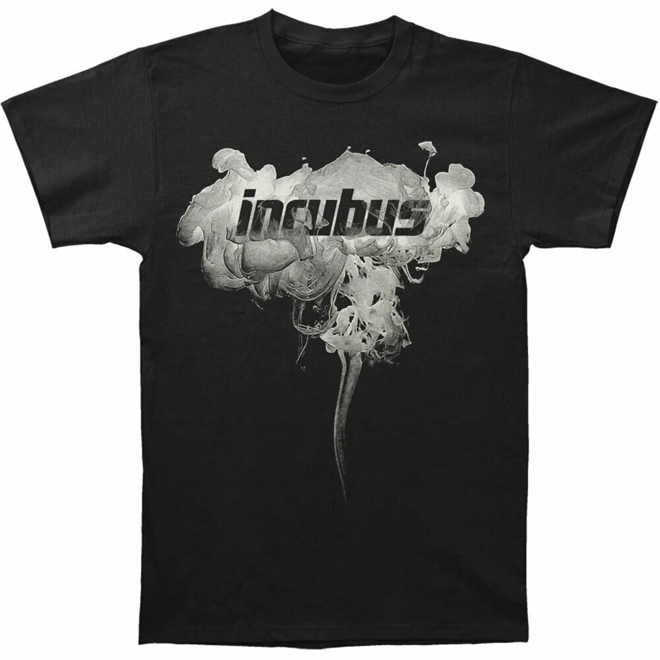 Incubus Men'S Up In Smoke 2012 Tour облегающая футболка маленькая черная модная крутая |