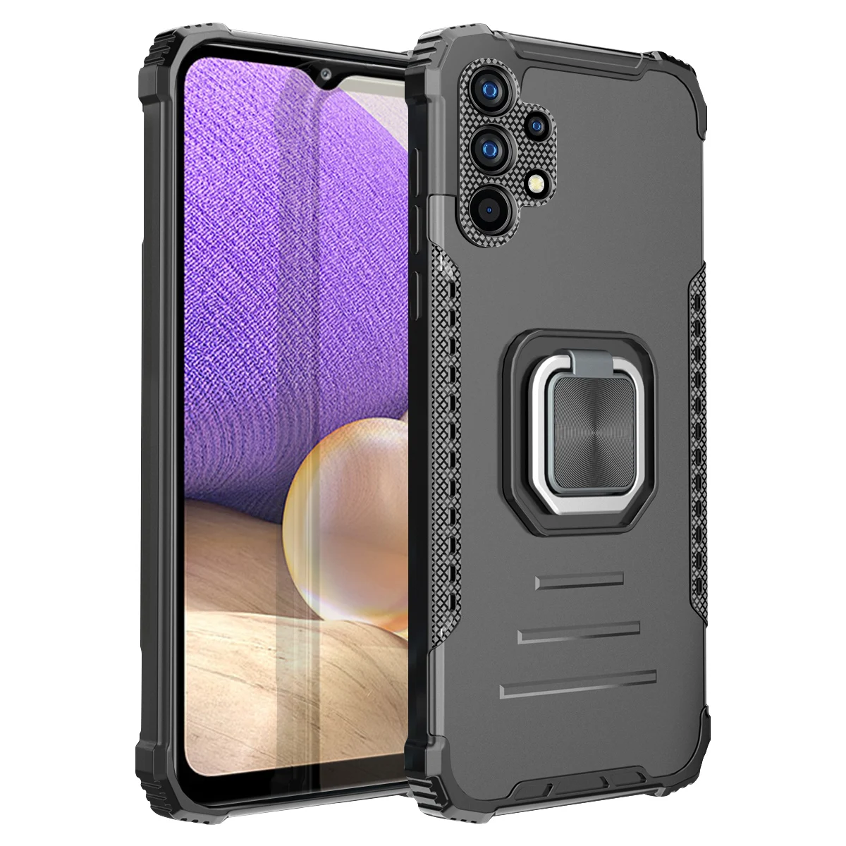 

Shockproof Armor Case for Samsung Galaxy S21 S20 A32 A02S A72 A52 A32 A12 A41 A71 A51 Note 20 Ultra A11 M11 Magnet Cover Shell