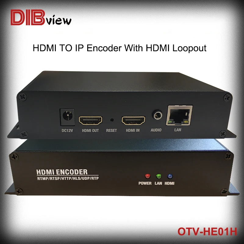 Низкая стоимость NDI Потоковое вещание видео H.265 HEVC H.264 HDMI контур для Facebook Youtube RTSP
