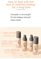 new whitening brightening hydrating concealer dry skin foundation oil control whitening waterproof hydrating and repairing
