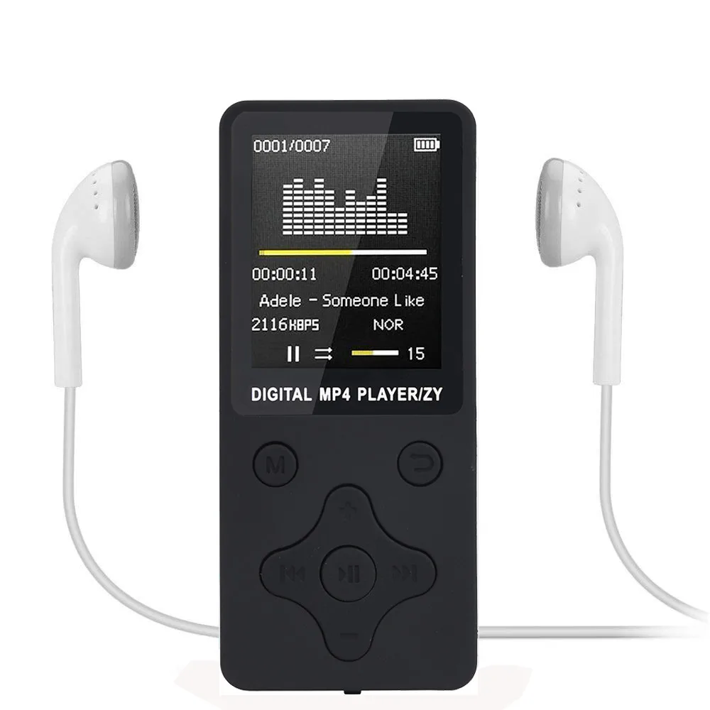 MP3 MP4 плеер Портативный ЖК экран без потерь звук перекрестная Кнопка музыка Спорт