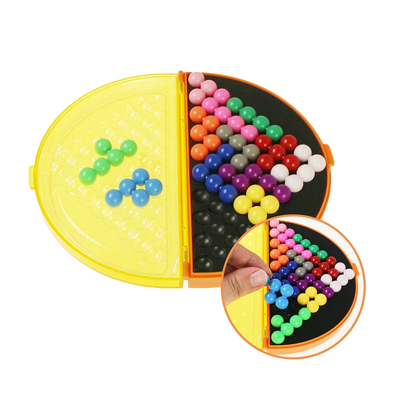 Классический 3D пазл пирамида пластина 178 вызовы IQ Pearl игра с логическим